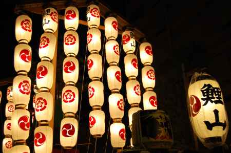 祇園祭後祭宵山の鯉山