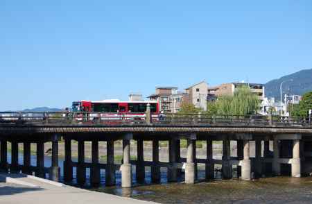 青空と三条大橋