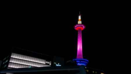 2016/3/14 京都タワーLEDライトアップ点灯式