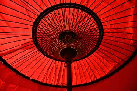 玄武やすらい祭　花傘