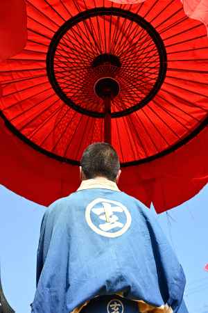 京都三大奇祭の一つ　玄武やすらい祭