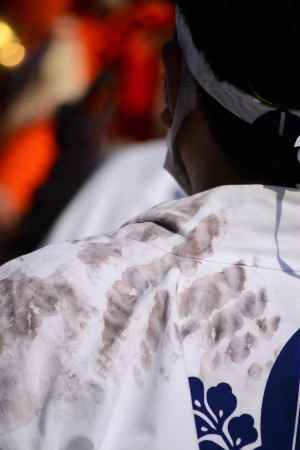 御神輿　担ぎ手