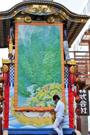 菊水鉾　見送り