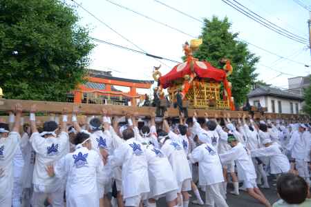 鳥居前　差せ！