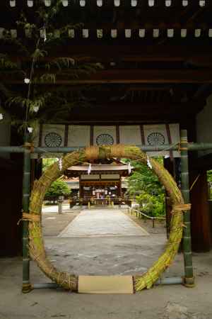 平野神社さん夏越の大祓
