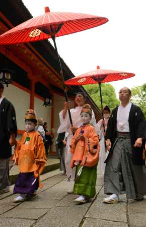 祇園祭　綾傘鉾　社参の儀　2023