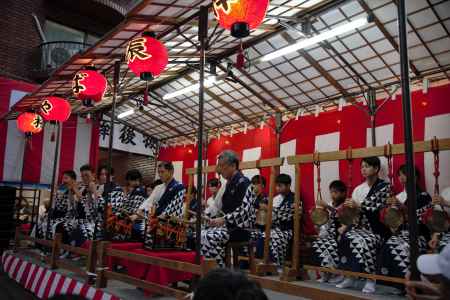 祇園祭　綾傘鉾　棒振り囃子　宵山　2023