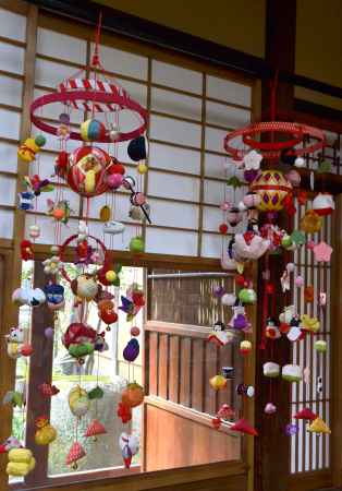 京町家　吊るし雛　