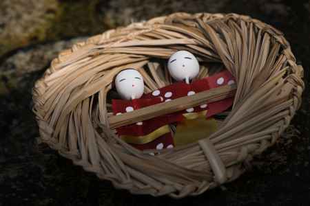 下鴨神社の流し雛