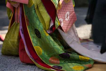 下鴨神社の流し雛