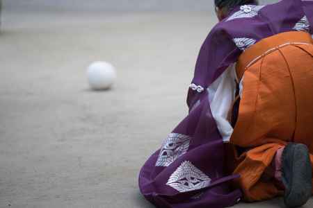 下鴨神社の蹴鞠はじめ4