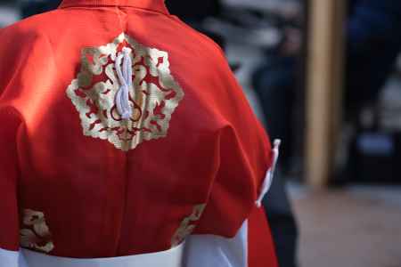 下鴨神社の蹴鞠はじめ6