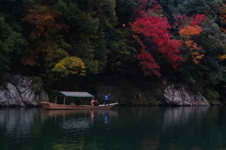 奥嵐山の紅葉
