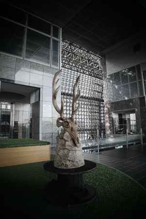 京都駅のモニュメント