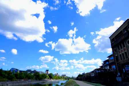 夏の鴨川