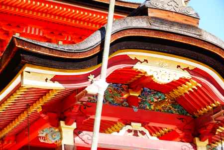 石清水八幡宮の龍