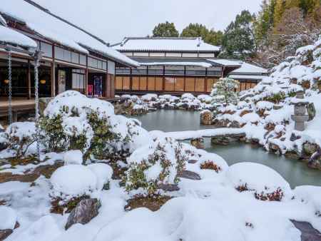 雪の名勝庭園➁