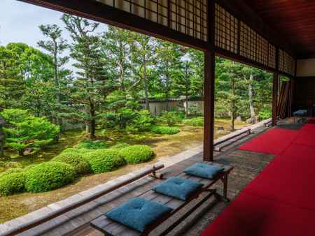 大雄院　苔と緑の枯山水➁