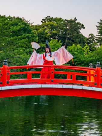 神泉苑祭　静御前の舞奉納③