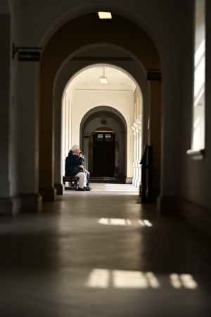 心地よい日差しの京都府庁旧本館