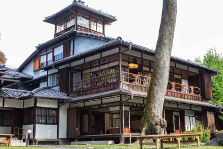 旧三井家下鴨別邸　主屋の外観