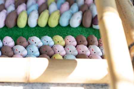 護王神社　イノシシおみくじ
