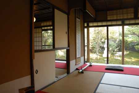 霊源院 茶室と庭園