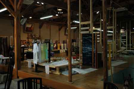 四君子工房の店内