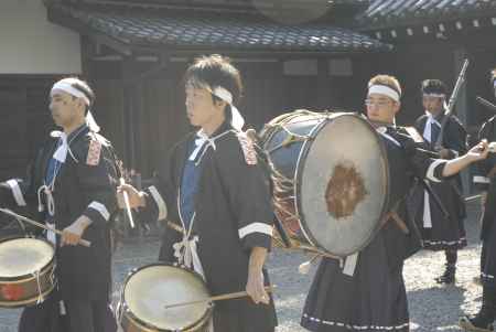 時代祭の鼓笛隊