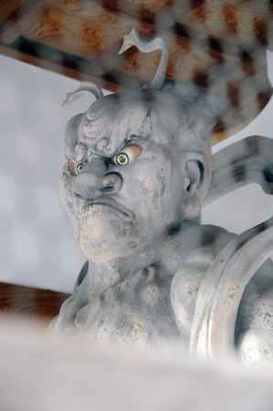 寂照院　仁王像1