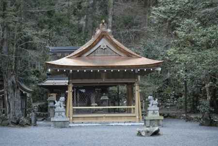 奥宮のお社　貴船神社
