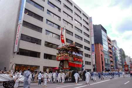 後ろ側からの船鉾