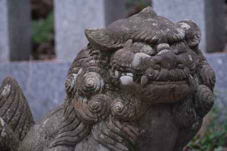 長岡天満宮の狛犬