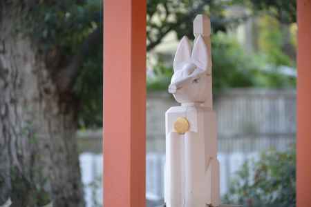 車折神社のきつね1