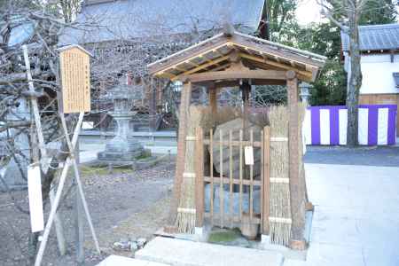 天満宮　連歌所の井戸