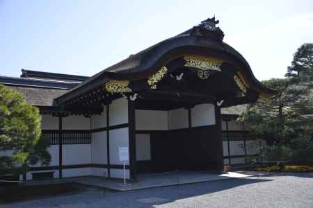 京都御所　御車寄