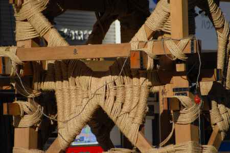 月鉾の縄くくり