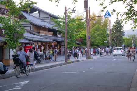 嵐山　街並み
