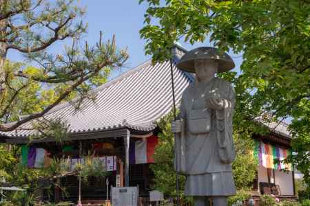 乙訓寺　弘法大師像