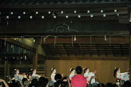 神輿洗　祇園祭音頭踊り