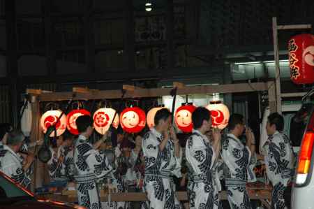 日和神楽の函谷鉾