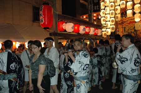 日和神楽の菊水鉾