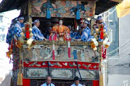 鶏鉾　山鉾巡行