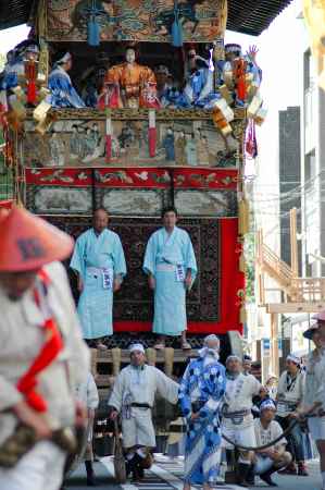 鶏鉾　山鉾巡行