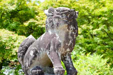 善峯寺  「吽」