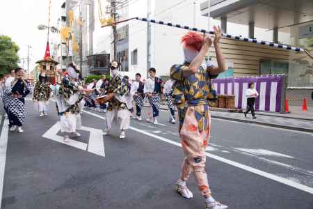祇園祭2019　山鉾巡行　棒振り囃子