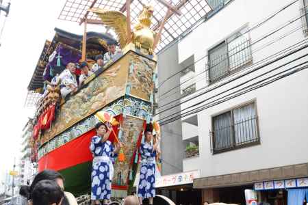 祇園祭2018　曳初め　船鉾
