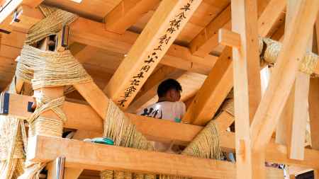 鉾建て　大船鉾2