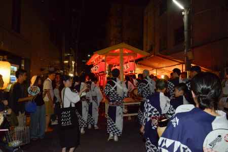 綾傘鉾　お迎え提灯2018