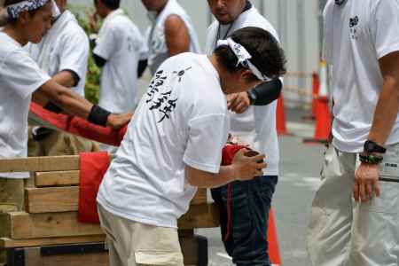 祇園祭2017　前祭　職人さん